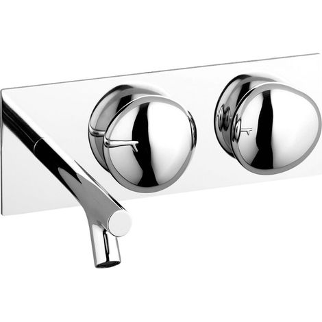VITRA A42846 Robinet de lavabo à deux poignées Istanbul