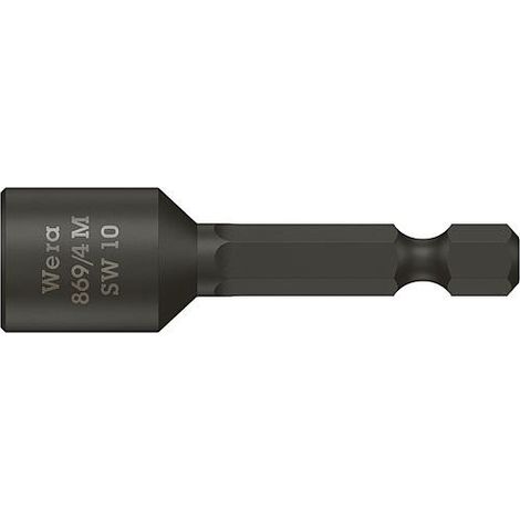 Douille 6 pans magnétique pour vis tête hexagonale 869/4M - 13 mm - WERA (1/2)