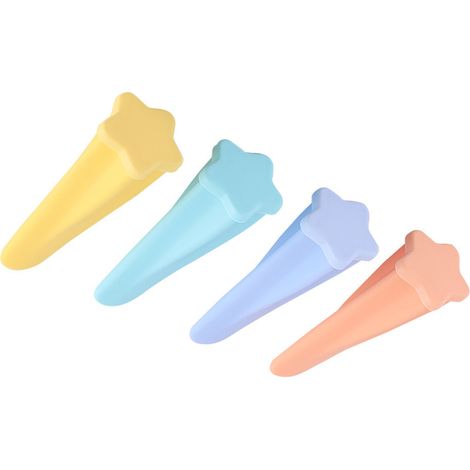Kreative Eisformen für Kinder mit Deckel, lebensmittelechte Eisformen, Silikon-Eisformen (1/5)