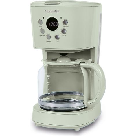 Cafetière filtre 1,5L 12 tasses, RETRO (1/4)