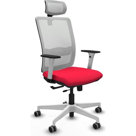 Piqueras y Crespo 1B026G2 Silla de Oficina Roja Confort