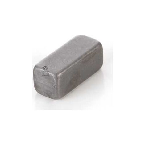 Clavette pour Husqvarna carrée 6 X 6 mm. Longueur 9 mm. (1/2)