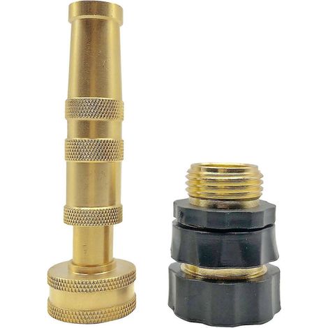 Adjustable Brass Hose Nozzle for Car Washing and Gardening (1/5)