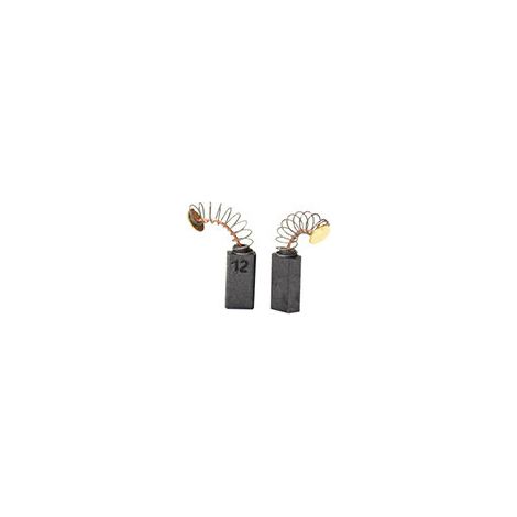 Juego de 2 carbones adaptables para Bosch. Dimensiones: 5x8x15,5 mm.