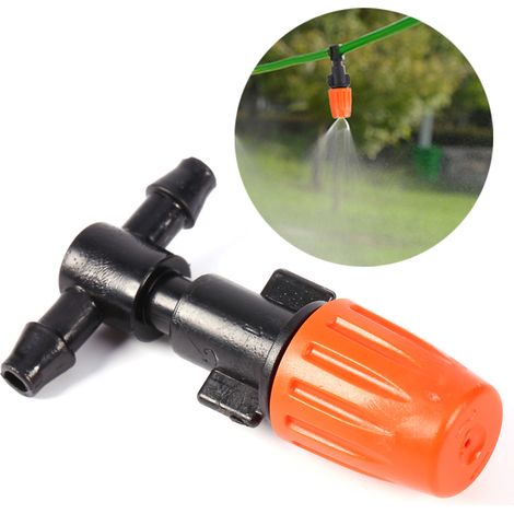 Buse d'arrosage ajustable pour plantes en plastique - Brumisateur d'irrigation atomisé (1/5)
