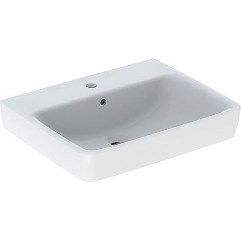 Geberit Waschtisch Renova Plan 60cm ohne KeraTect Beschichtung 501636001 (1/7)
