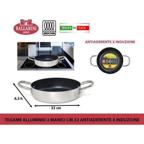 BALLARINI Tegame ATD 2m Allum F/ind Cm32-6708