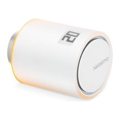 Netatmo – Tête thermostatique intelligente additionnelle – 6 adaptateurs pour radiateurs – Programmation pièce par pièce – Détection fenêtre ouverte