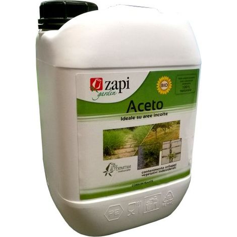 ZAPI ACETO CONCENTRATO BIO ERBICIDA PER DIFESA PIANTE LT 5 PER GIARDINO (10478) (1/4)