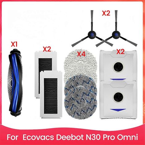Sacs à poussière pour aspirateur 8490 Ultimate Ultra Power (pièces de rechange, lot de 12) - Pièces détachées pour le nettoyage ménager (1/5)