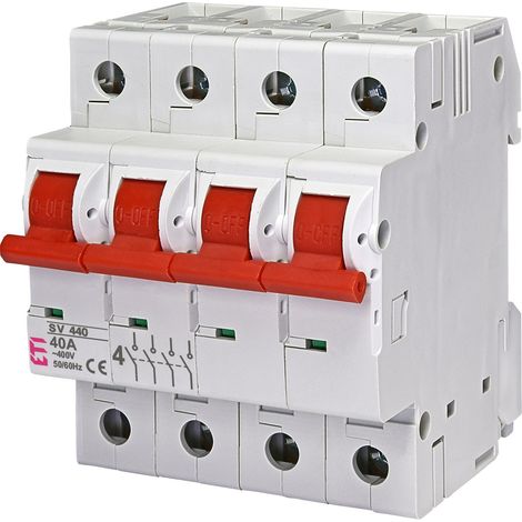 Seccionador de interruptor SV 440 de 40 A