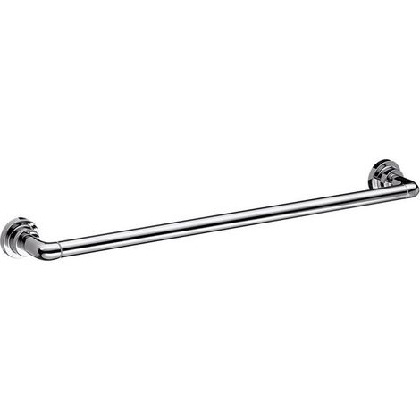 Barre porte-serviettes 800 mm chroméé
