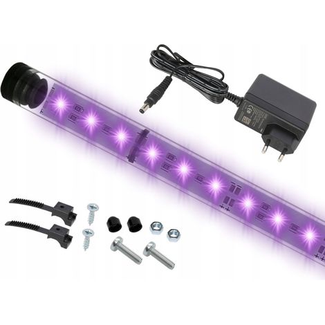 20 cm LED-Aquarienbeleuchtung, Leuchtstoffröhre, violett, UV-Licht