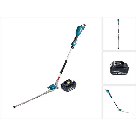 Makita DUN 500 WM Akku Heckenschneider 18 V 50 cm Brushless + 1x Akku 4,0 Ah - ohne Ladegerät