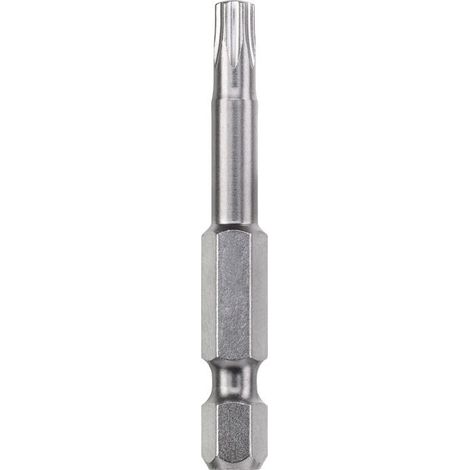 kwb 3 x Bits 50 mm TORX 40 Industrial Steel 121340 (TQ 60 Stahl, ISO 1173, Antrieb C 6.3)