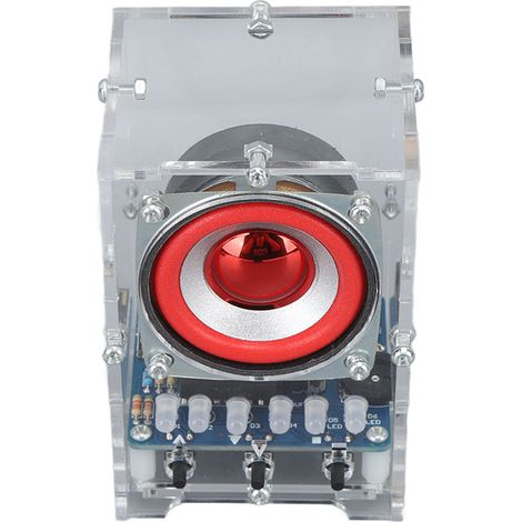 Kit d'enceinte Bluetooth à monter soi-même, kit de projet stéréo domestique pour la pratique de la soudure, produit fini pour l'éducation scolaire. (1/5)