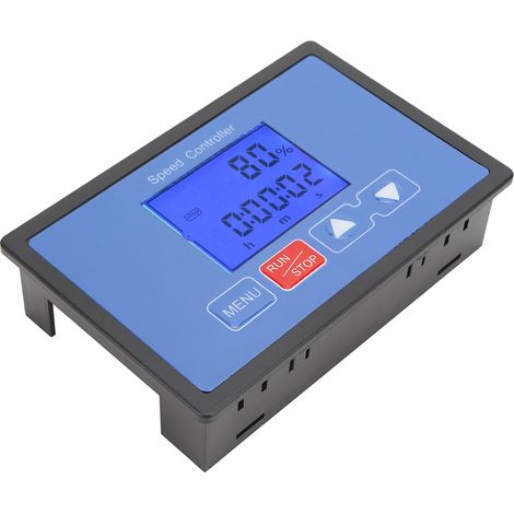 30A 6,5V-55V DC Bürstenmotor PWM-Drehzahlregler Digitales LCD mit Zyklus-/Startzeitschaltuhr (1/5)