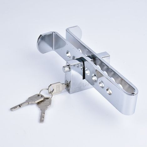 Auto Anti-Vol Voiture Frein Embrayage Serrure Sécurité Outil Acier Verrouillage Auto Voiture Embrayage Frein Lock