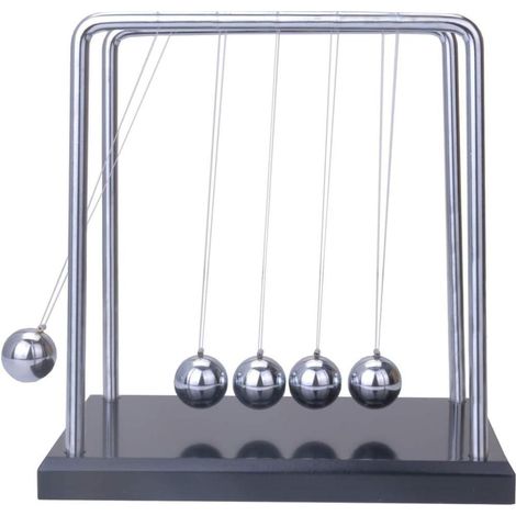 Culla di Newton Kuaetily, set di grandi sfere con base da 18 cm
