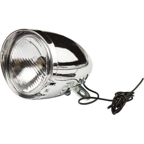 ON BIKE Fanale Anteriore Per Dinamo Con Filo E Lampadina Luce Auto Cars (1/3)