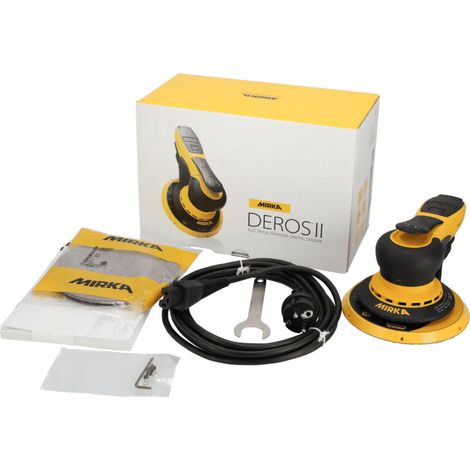 Ponceuse excentrique DEROS II 2.5 mm 625CV Ø150 mm - MIRKA MID6254044 (1/5)