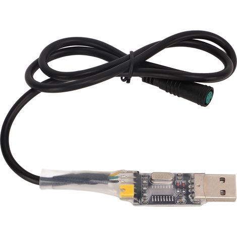 Câble USB de programmation pour moteur BBS01, connecteur 5 broches femelle, compatible vélo électrique et moteur central (1/5)