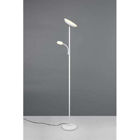 Lampada da terra SPECTER bianca CCT LED con lettura