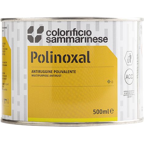 1PZ ANTIRUGGINE SINTETICA 'FINA' Lt. 2,5 Grigia