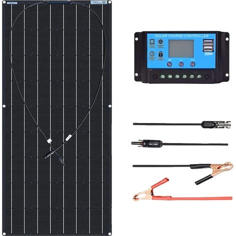 Panneau Solaire, Haute Efficacité, Options Personnalisables, kit solaire de 120W (1/2)