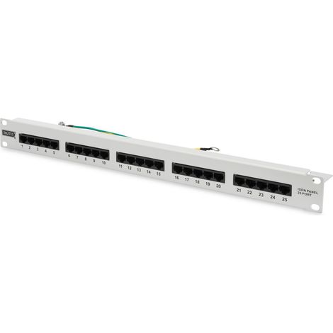 CAT3 25P Patch Panel ISDN Téléphonie