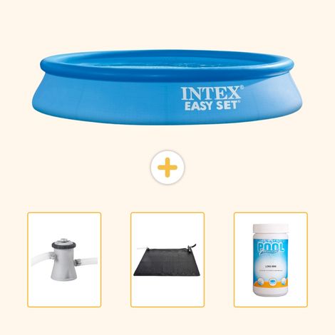 Intex Piscine Easy Set Ronde - 305x61 cm - 4-pièces SCB80 (1/5)
