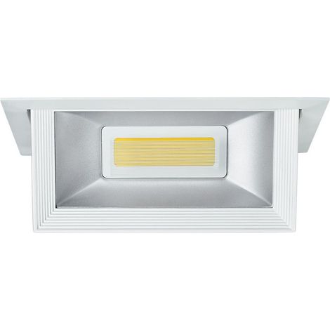 INCASSO LED LYBRA ORIENTABILE BIANCO 30W 1600LM 3200K 21,9X14,6X23,5CM (1/2)