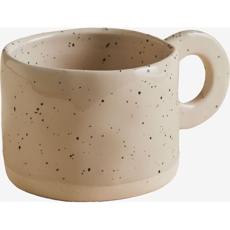 SKLUM Kaffeetasse 28 cl aus Steingut Demyr Gardenia Weiß                                  