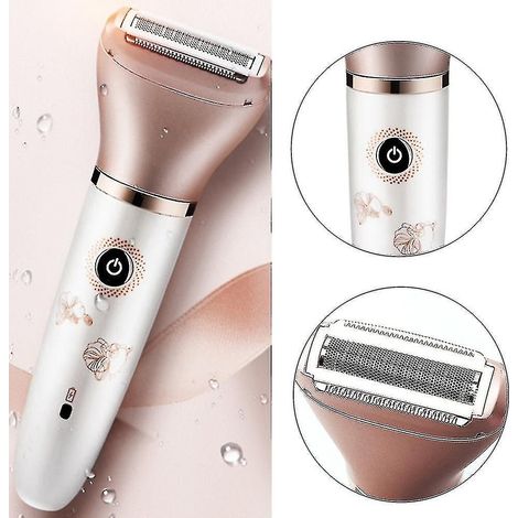 Épilateur électrique pour femmes, rasoir pour l'épilation du corps, du visage et des jambes, tondeuse rechargeable par USB (1/5)
