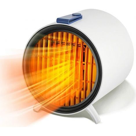Chauffage en céramique, chauffage électrique 500 W, protection contre la surchauffe, chauffage d'appoint, adapté pour l'intérieur, le bureau, la maison, la chambre. (1/5)