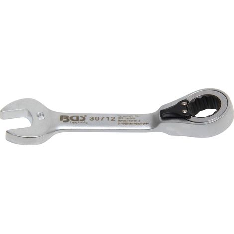 Llave combinada  corta  con carraca reversible  12 mm (1/3)