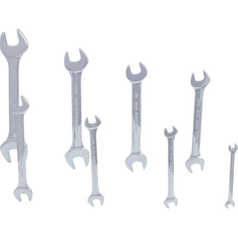 Jeu de clés à fourche CHROMEplus, 8 pcs (1/5)