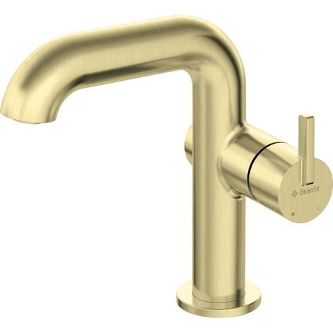 Deante Robinet de lavabo or brossé design wabi-sabi (1/3)