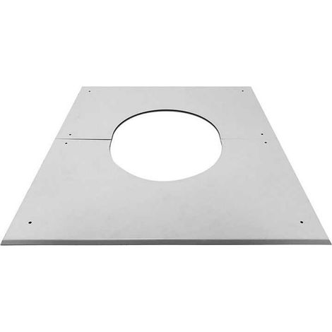 Plaque de finition aimantée 0 à 10° - Pour DPI  Blanc - 150 mm (1/2)
