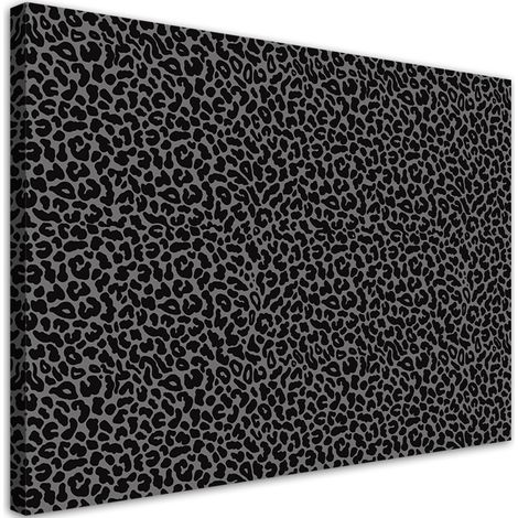 Tableau sur toile Motif de patchs de fourrure léopard de léopard 90x60 (1/5)