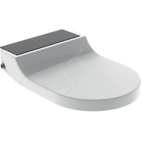 Geberit AquaClean - Abattant de bidet Tuma Comfort, SoftClosing, verre noir 146.272.SJ.1 (1/5)