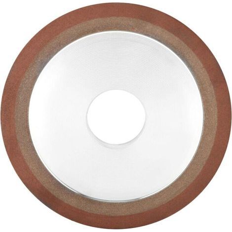 Meule Diamantée en Résine 125mm OD, 32mm ID, Meule Diamant d'Affûtage de Meule Abrasive, pour Meulage, Polissage de Acier Dur, Pierre (1/5)