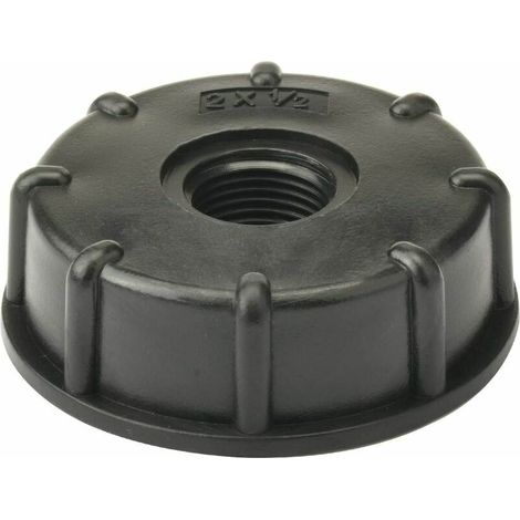 Adaptateur IBC S60x6 : bouchon de réservoir de 1000 litres, connexion 1/2 pouce, idéal pour une utilisation pratique et sûre. (1/4)