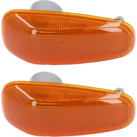 Feux De Clignotants Latéraux Avec Joints Compatibles Dodge Sprinter 2500 3500 2003-2006, Verre Jaune, Kit De Remplacement (1/5)