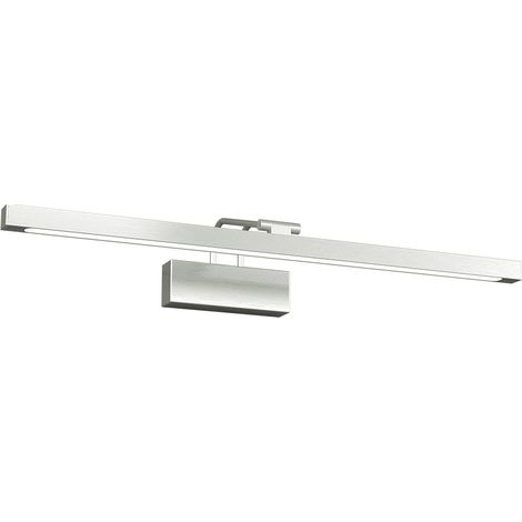 Applique Moderna Flexa Metallo Nichel Diffusore Acrilico Led 12W Luce Naturale (1/3)