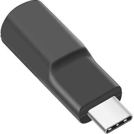 Adaptateur/convertisseur pour microphone externe standard USB-C vers prise audio 3,5 mm