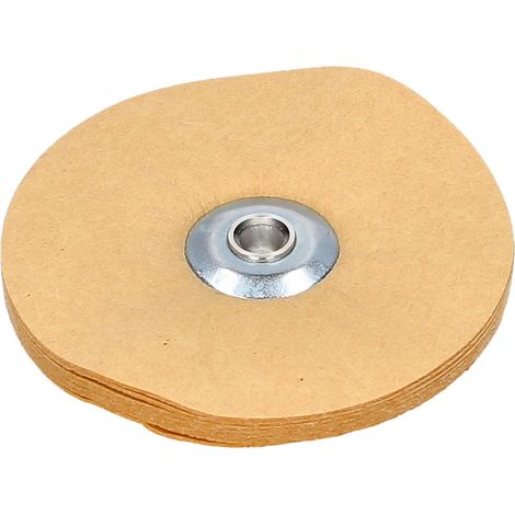 Brosse à polir pour peau de chamois, diamètre 60 mm, épaisseur 5,5 mm - BIOSPACE (1/5)