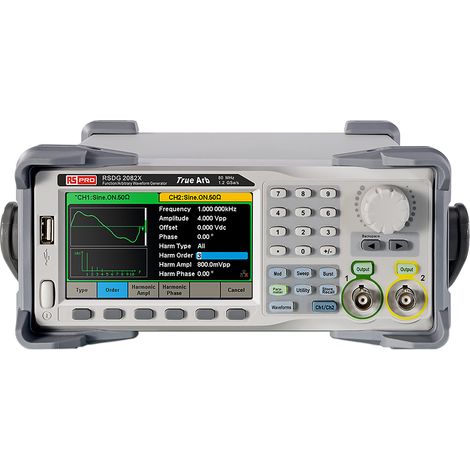 Générateur de courbes arbitraire, RS PRO, 80MHz ( Prix pour 1 ) (1/4)