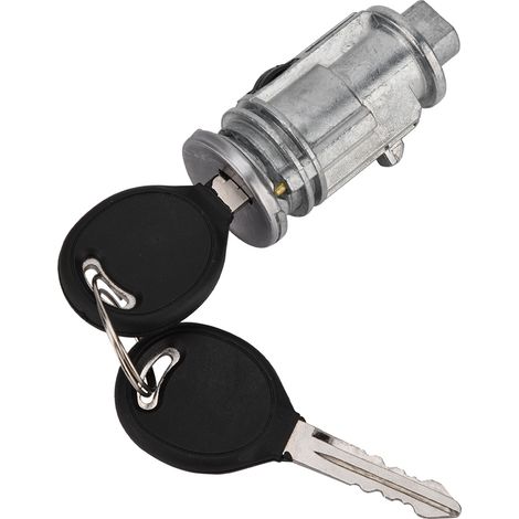 Cylindre de serrure de contacteur à 2 clés pour voiture, compatible avec Chrysler, Dodge, Jeep et Plymouth 703719C (1/5)