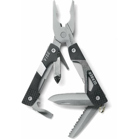 Gerber Lightweight Vise Outdoor Multifunctional Tool available in Black - One Size